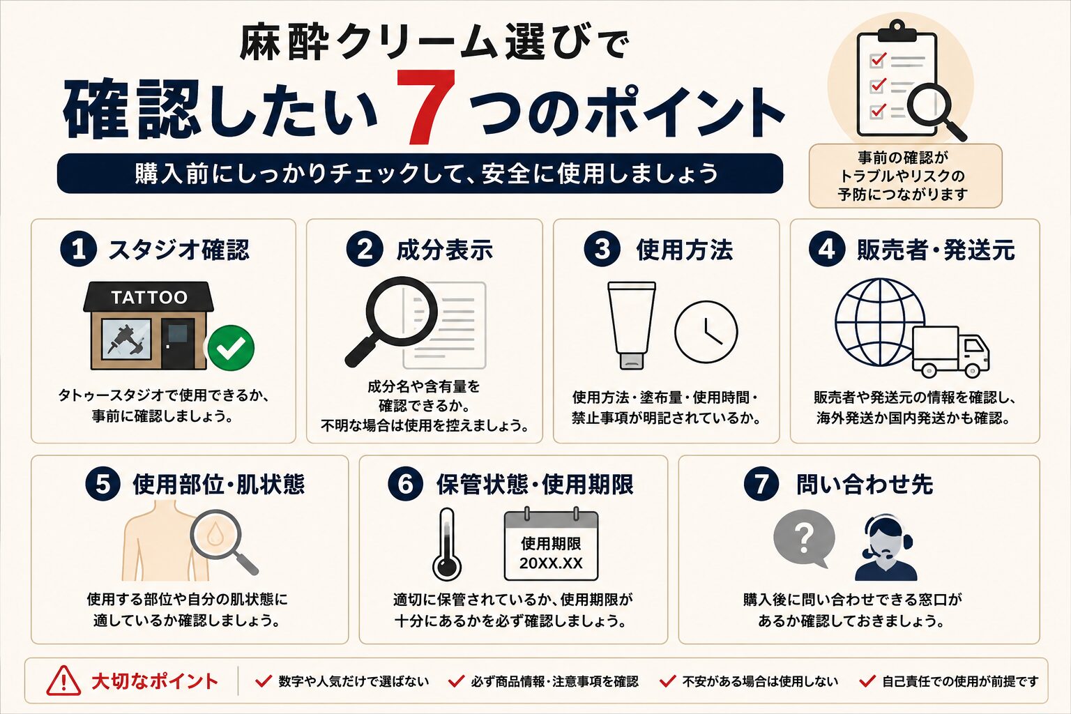 TKTX購入前に確認したいチェックポイント